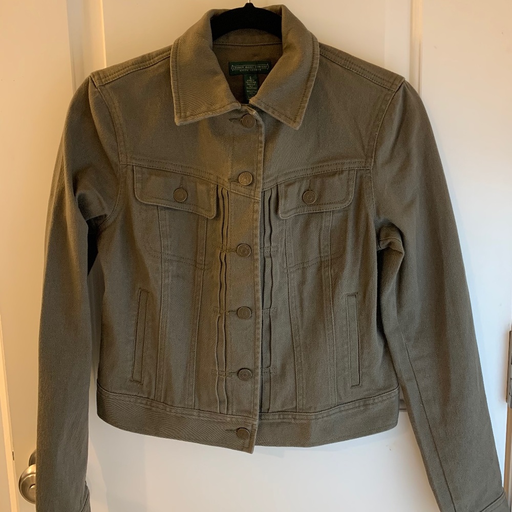 Ralph Lauren jacket - army green, size small